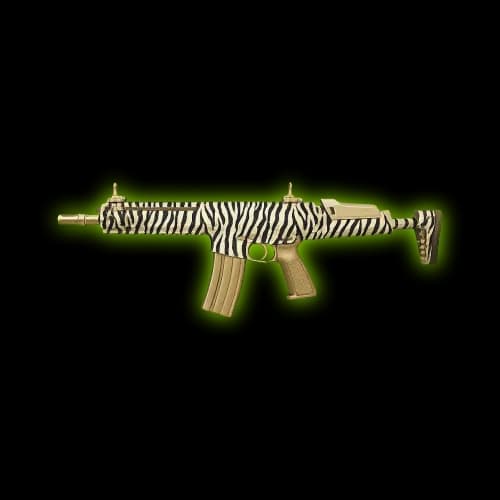 Warzone Gold Tiger Camo