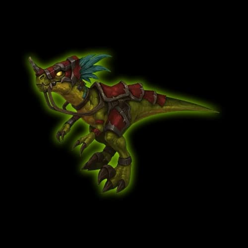 WoW Classic 20th Anniversary Swift Razzashi Raptor Mount