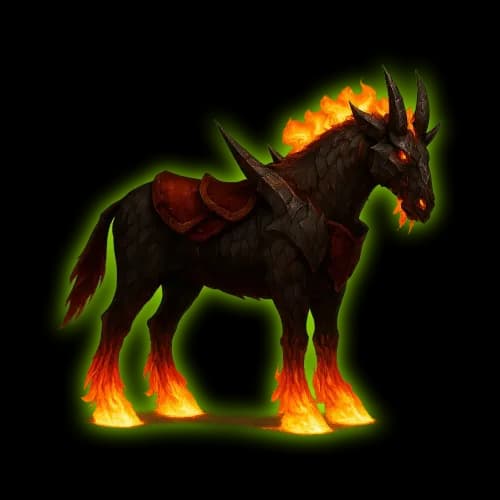 WoW Classic 20th Anniversary Warlock Mounts