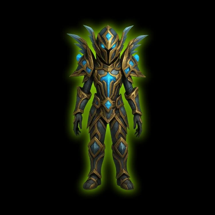 WoW Pandaria Classic Holy Warrior Plate