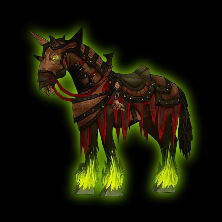 Fiery Warhorse Mount