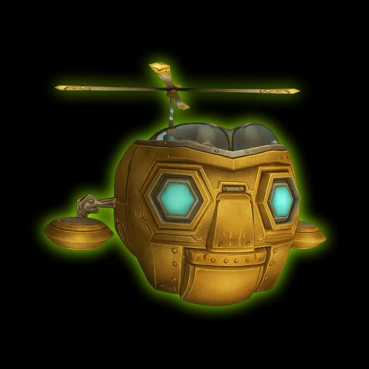 WoW Pandaria Classic Mimiron's Head Mount