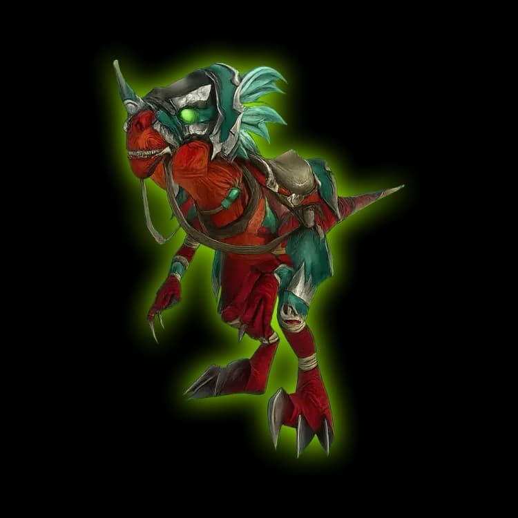 Armored Razzashi Raptor Mount