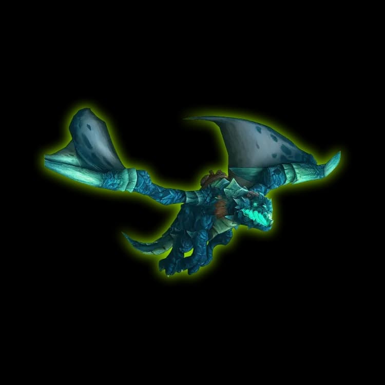 WoW Pandaria Classic Blue Proto-Drake Mount Boost