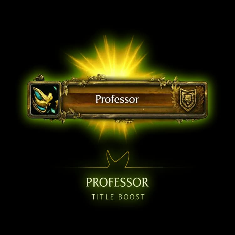 WoW Pandaria Associate Professor Title