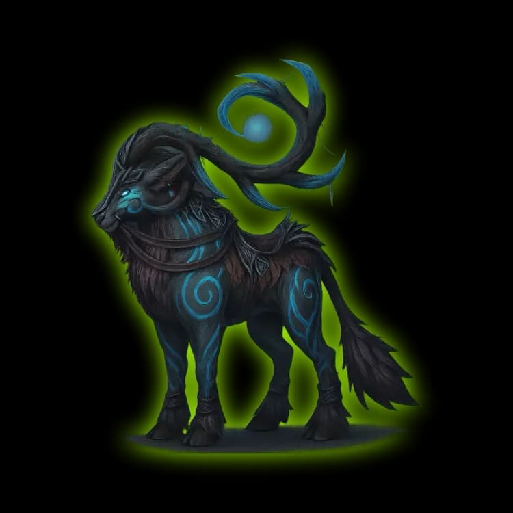 Shadeleaf Runestag Mount
