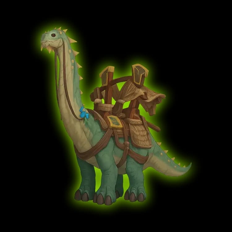 Mighty Caravan Brutosaur Mount