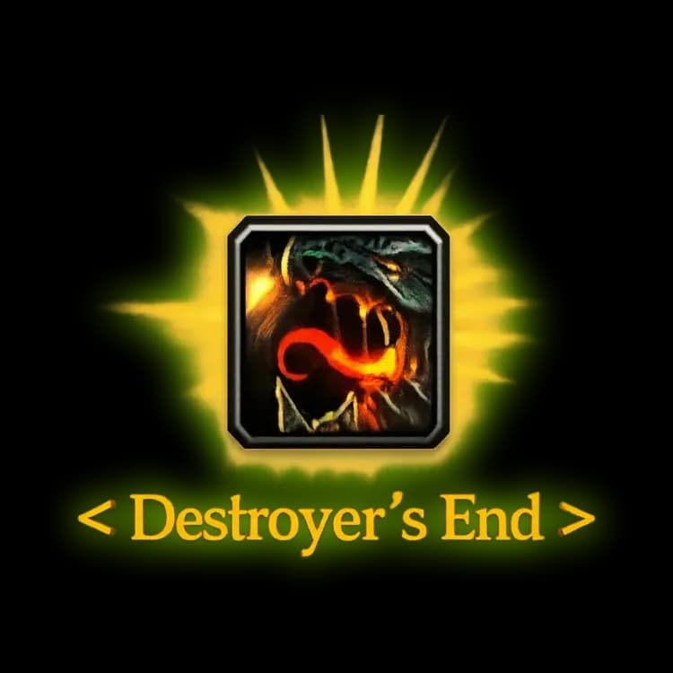 WoW Pandaria Destroyer's End Title