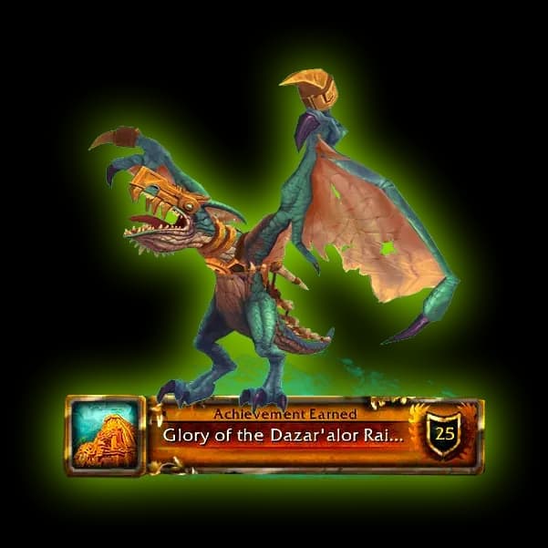 Glory of Dazar’Alor Raider
