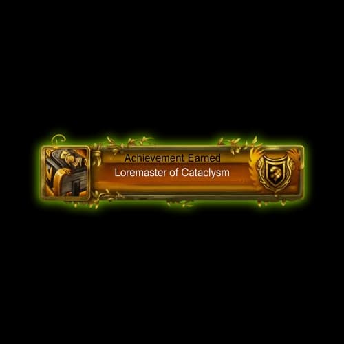 WoW Pandaria Classic Loremaster of Cataclysm Boost