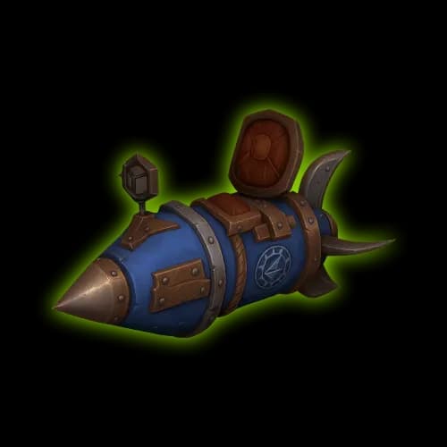 Blue Netherrocket Mount