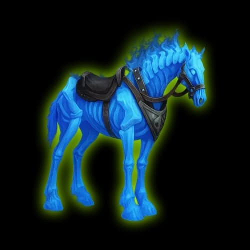 Ghastly Charger's Skull Mount