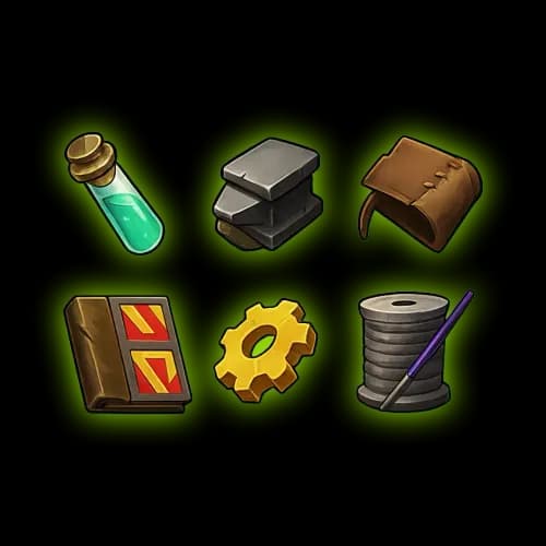 WoW Classic 20th Anniversary Professions Kit